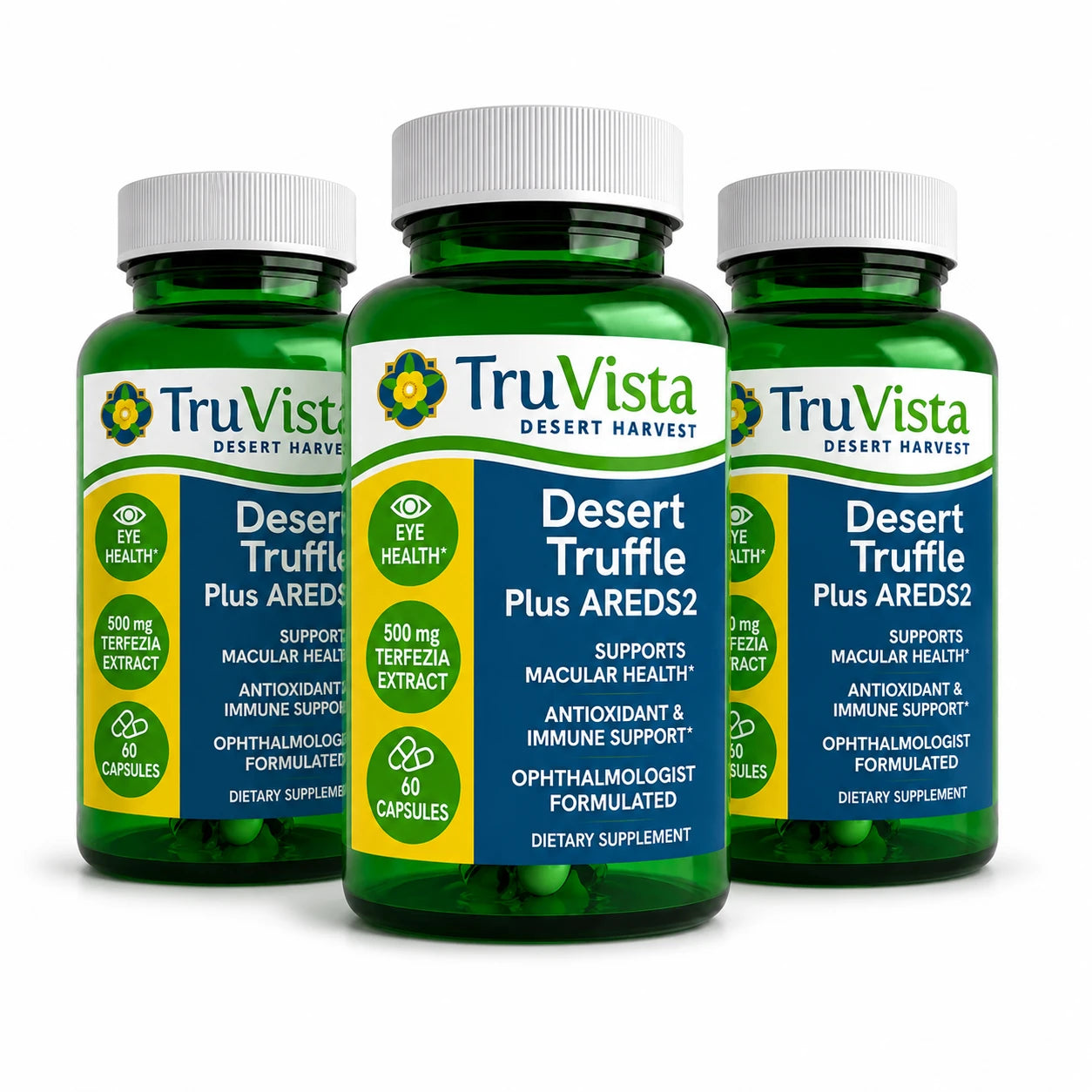 TruVista Desert Truffle Plus AREDS2™ 3 Month Supply