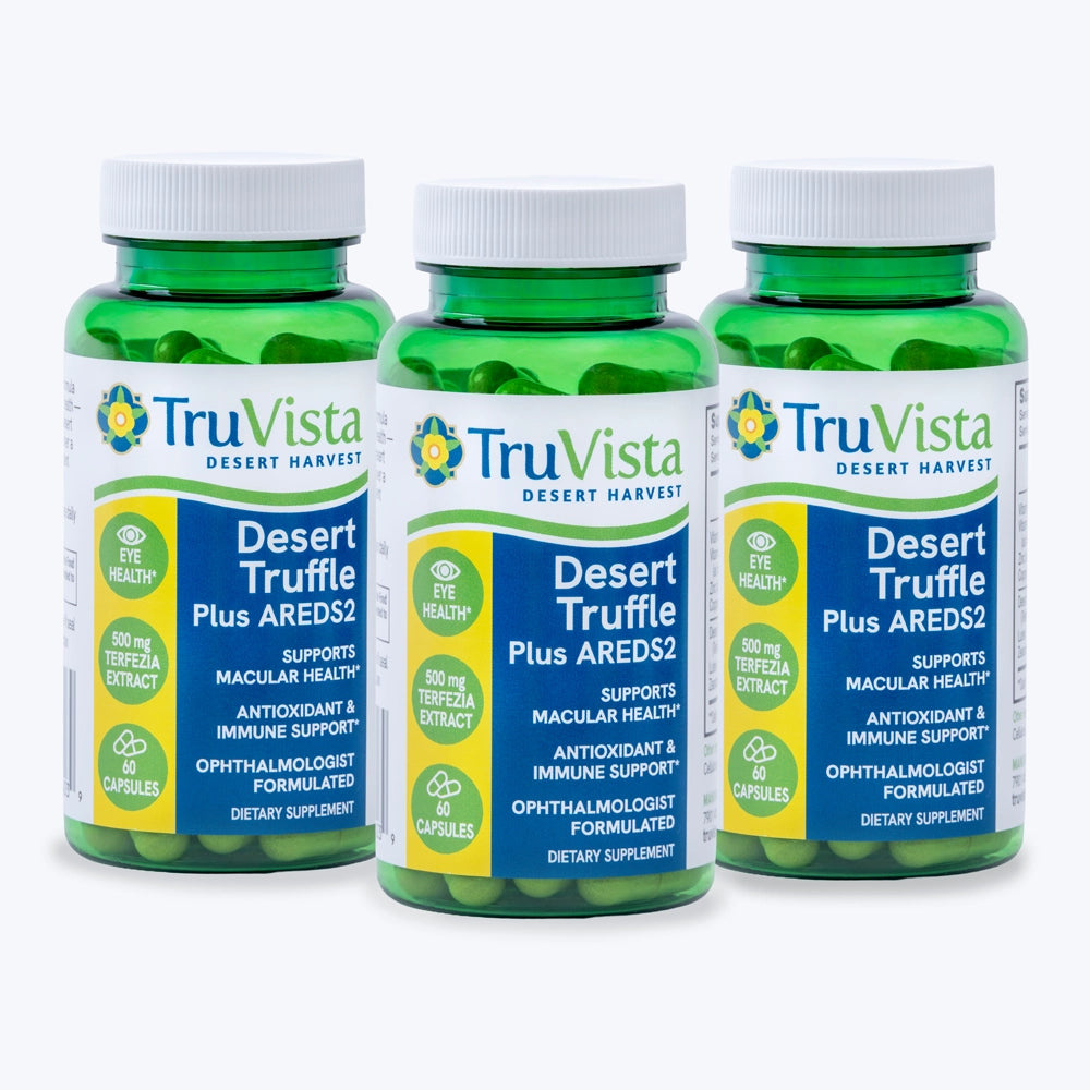 TruVista Desert Truffle Plus AREDS2™ 3 Month Supply