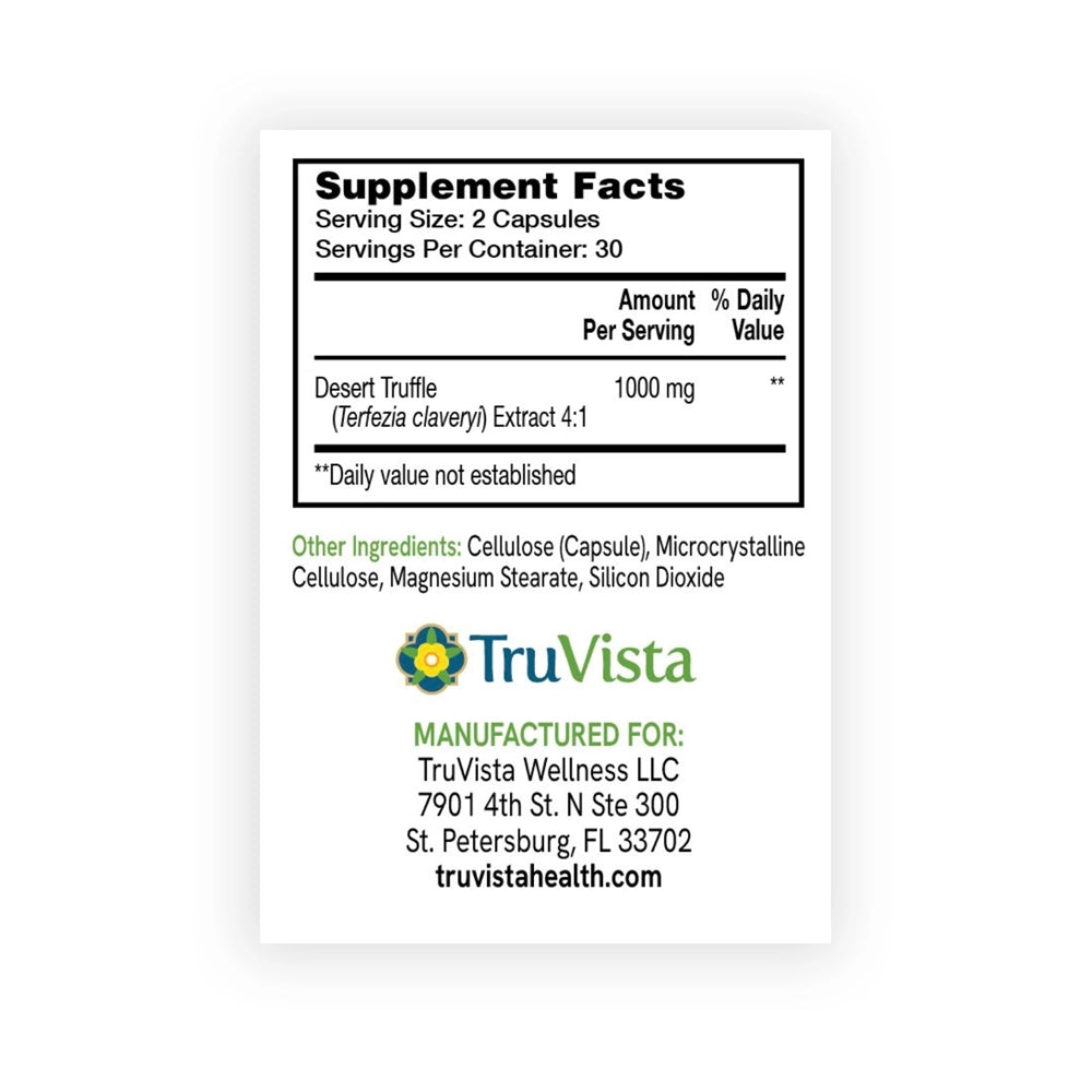 TruVista Desert Truffle Plus AREDS2 ™ and TruVista Desert Truffle Extract™